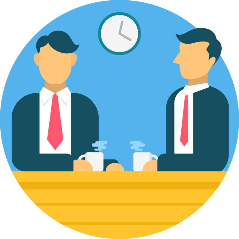 Переговоры значок