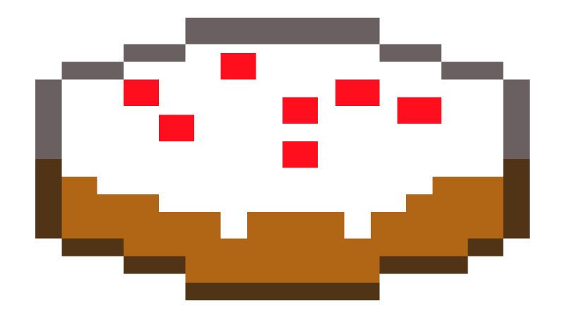 Торт в МАЙНКРАФТЕ без фона