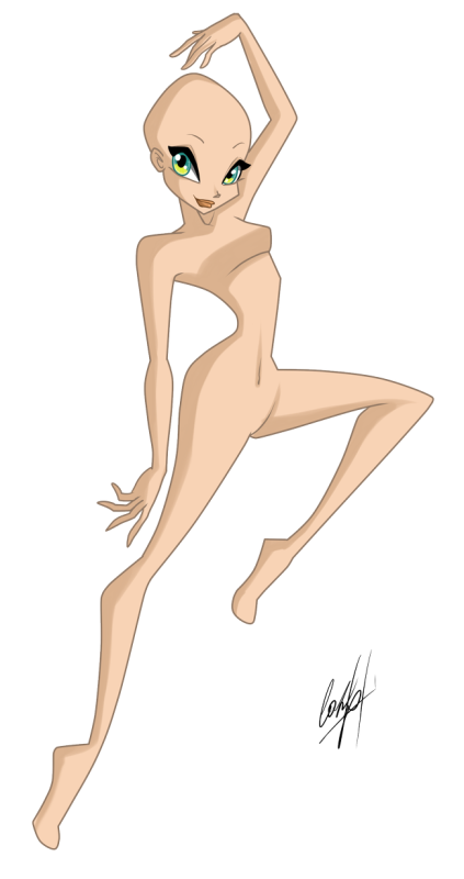 Манекены для рисования одежды с волосами