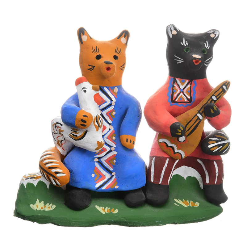 Каргопольская глиняная игрушка