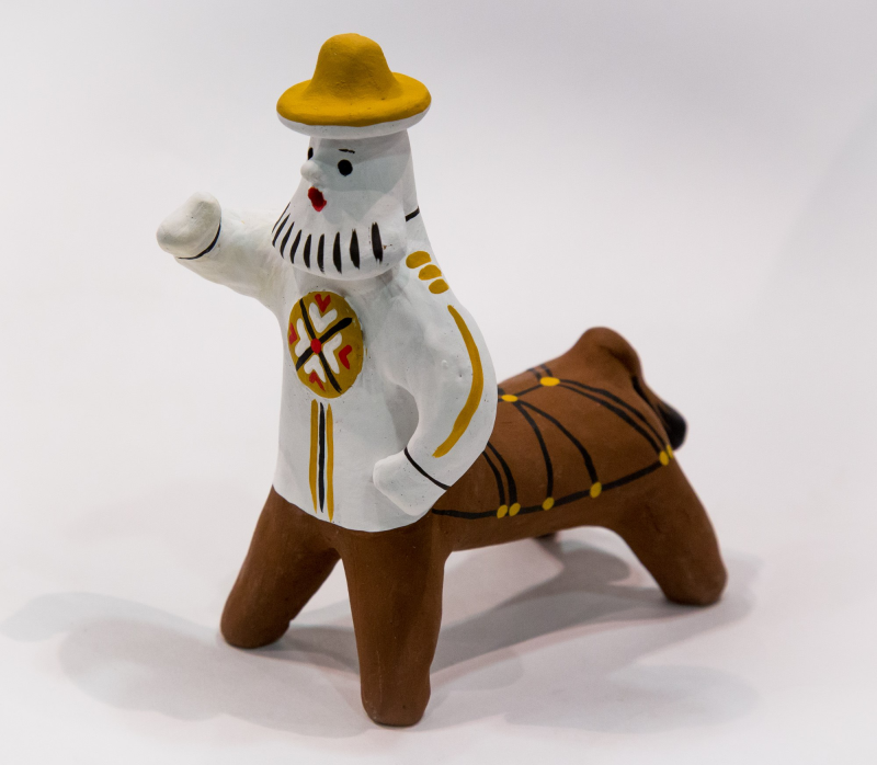 Каргопольская игрушка конь Полкан