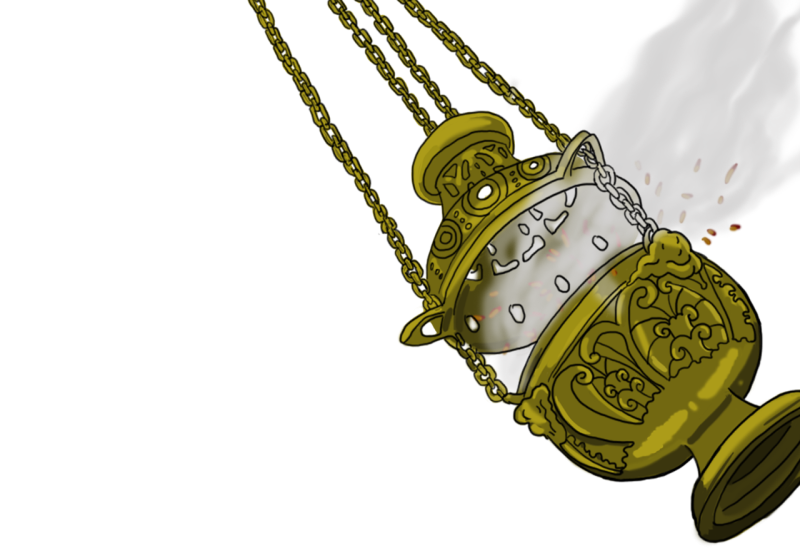 Дымящееся кадило