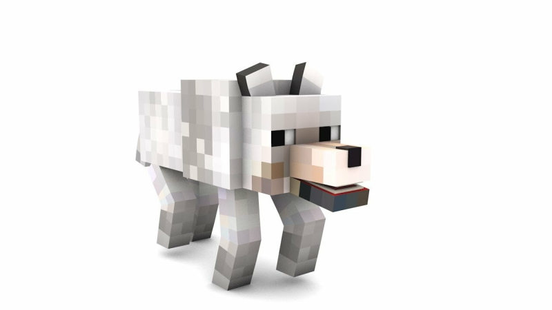 Майнкрафт герои волк