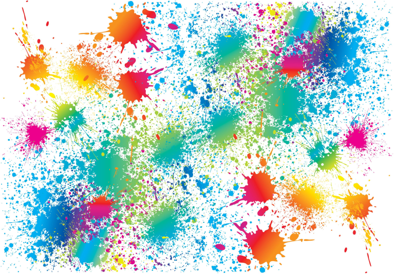 Брызги краски