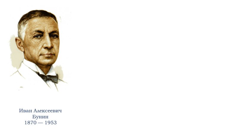 Бунин Иван Алексеевич портрет