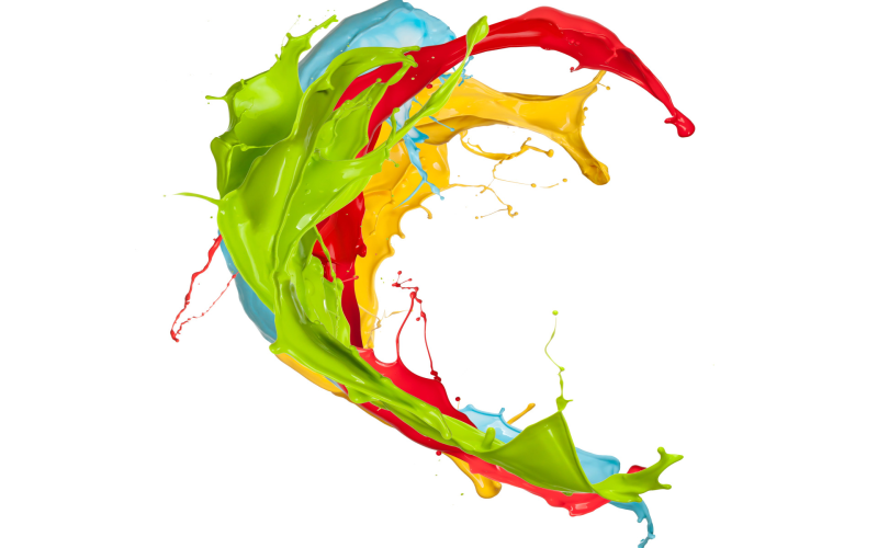 Брызги краски