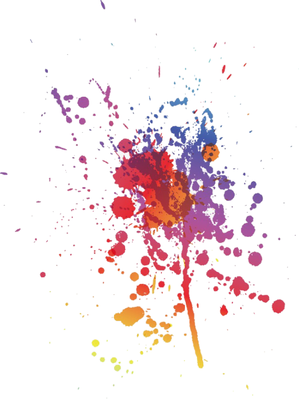 Разноцветные Кляксы