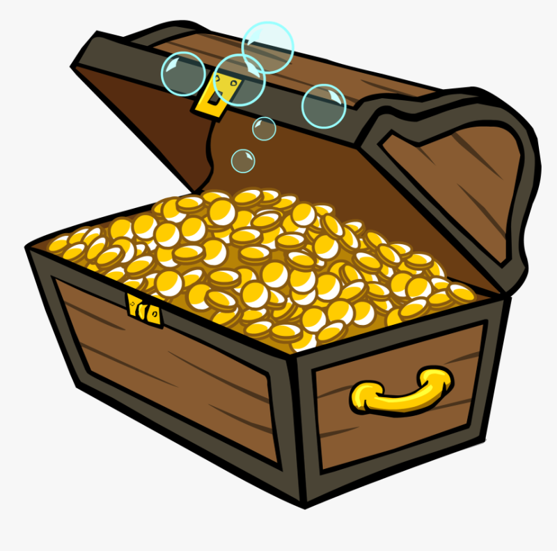 Сундук с монетами