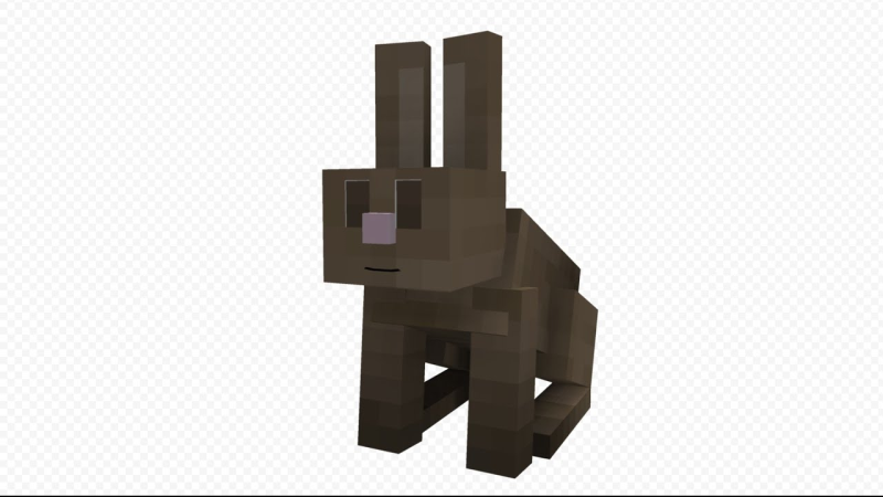 Пустынный кролик в МАЙНКРАФТЕ