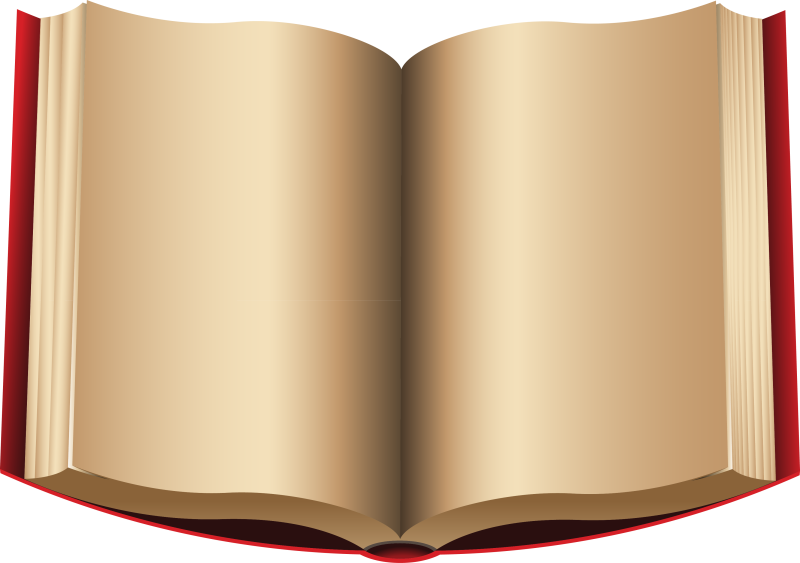 Изображение развернутой книги