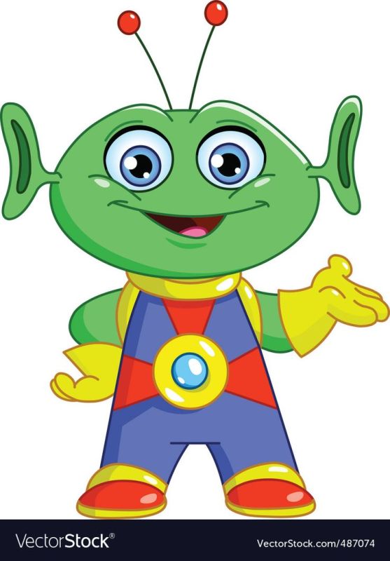 Инопланетянин рисунок