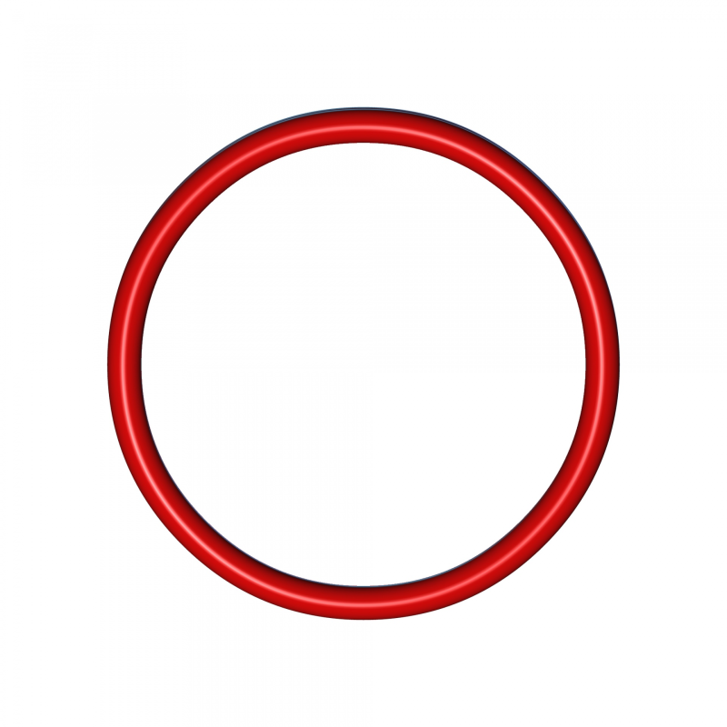 Красный кружок на прозрачном фоне