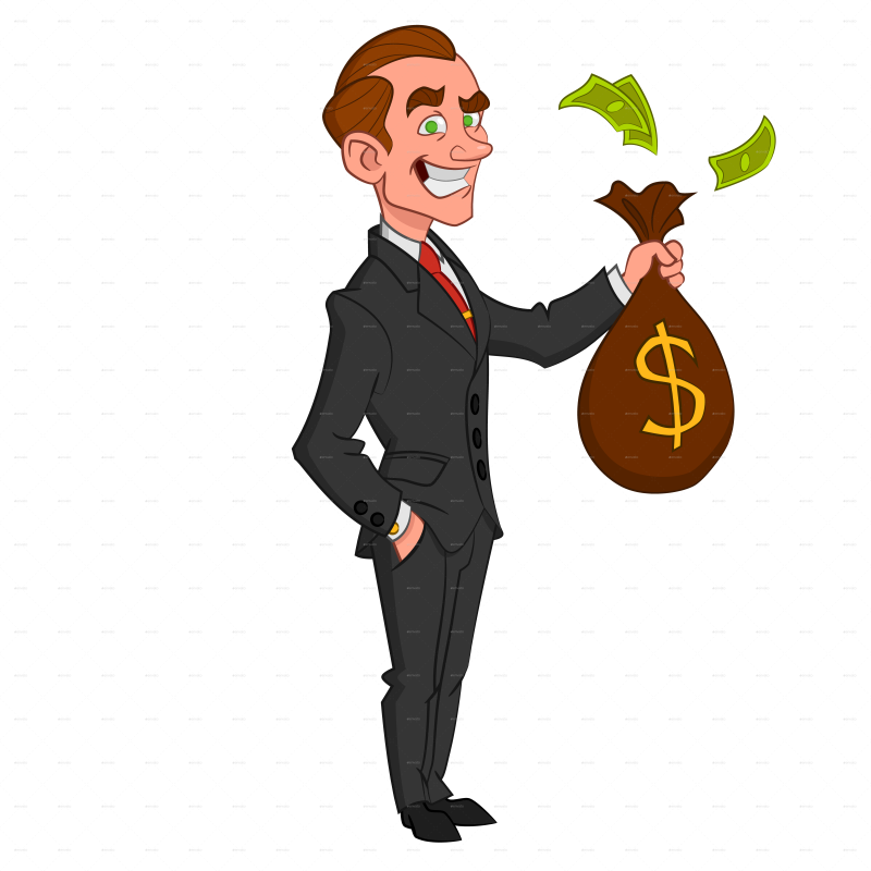 Бизнесмен рисунок