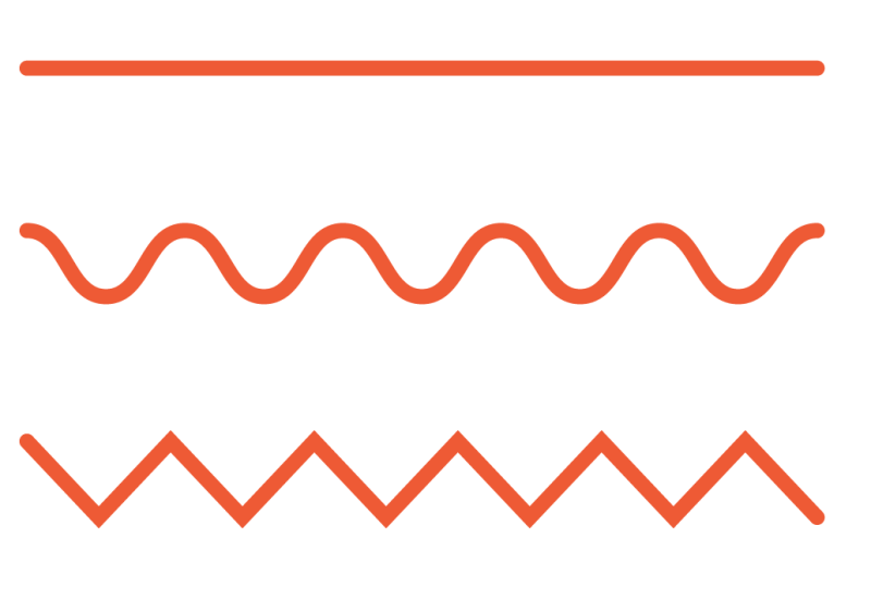 Волнистая линия