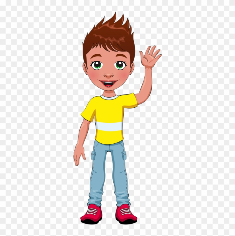 Мальчик мультяшный