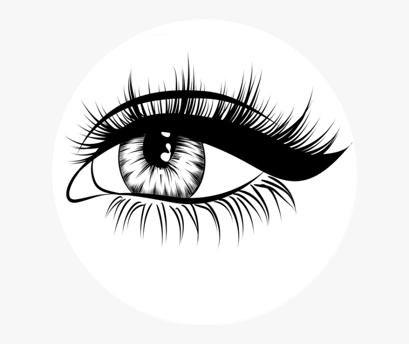 Ресницы силуэт