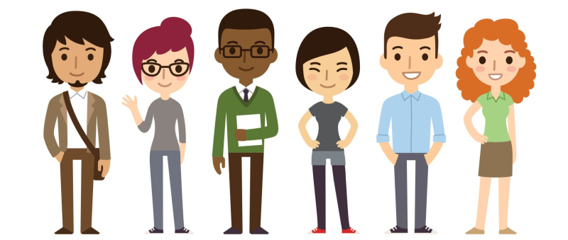 Мультяшные люди