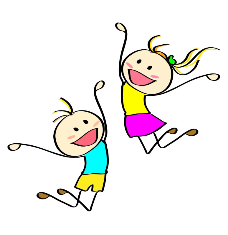 Веселые мультяшные человечки