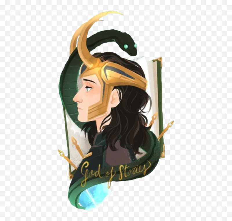 Локи арт лого